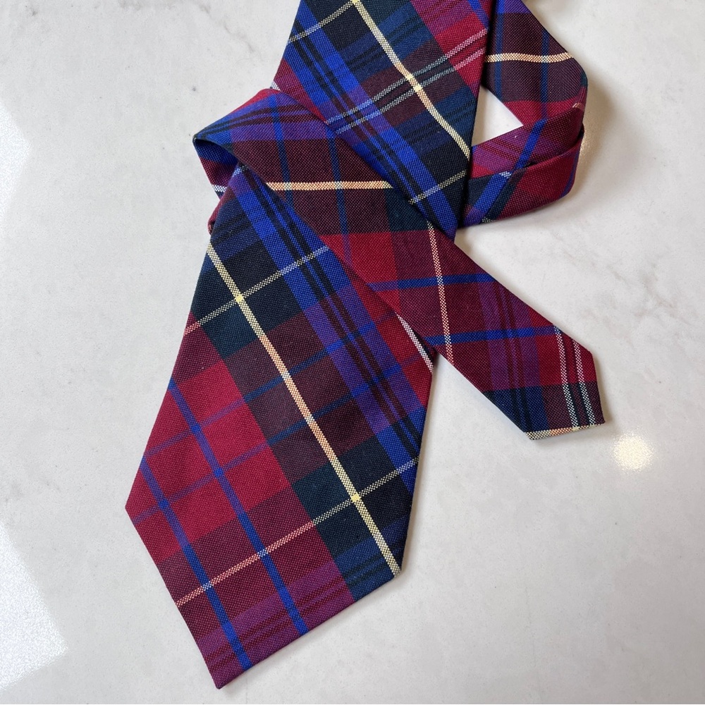 Vintage Polo Ralph Lauren Plaid Neck Tie